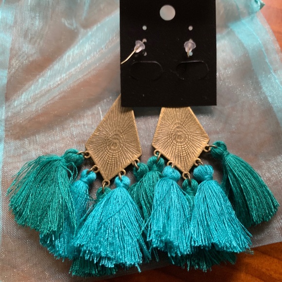 Tassel earrings (pierced) - Picture 8 of 10